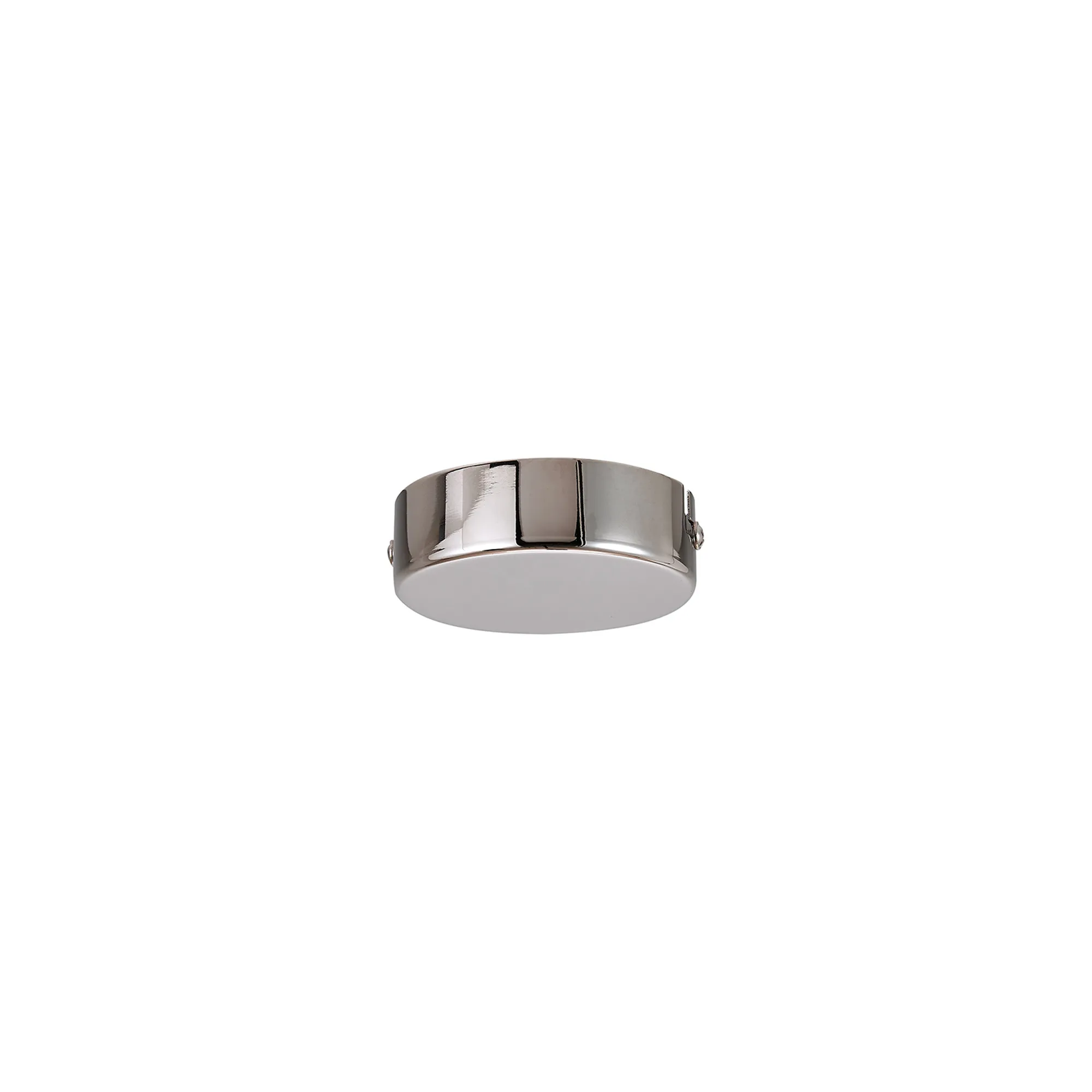 Hayes No Hole Polished Nickel Ceiling Boxes Deco Single Pendant